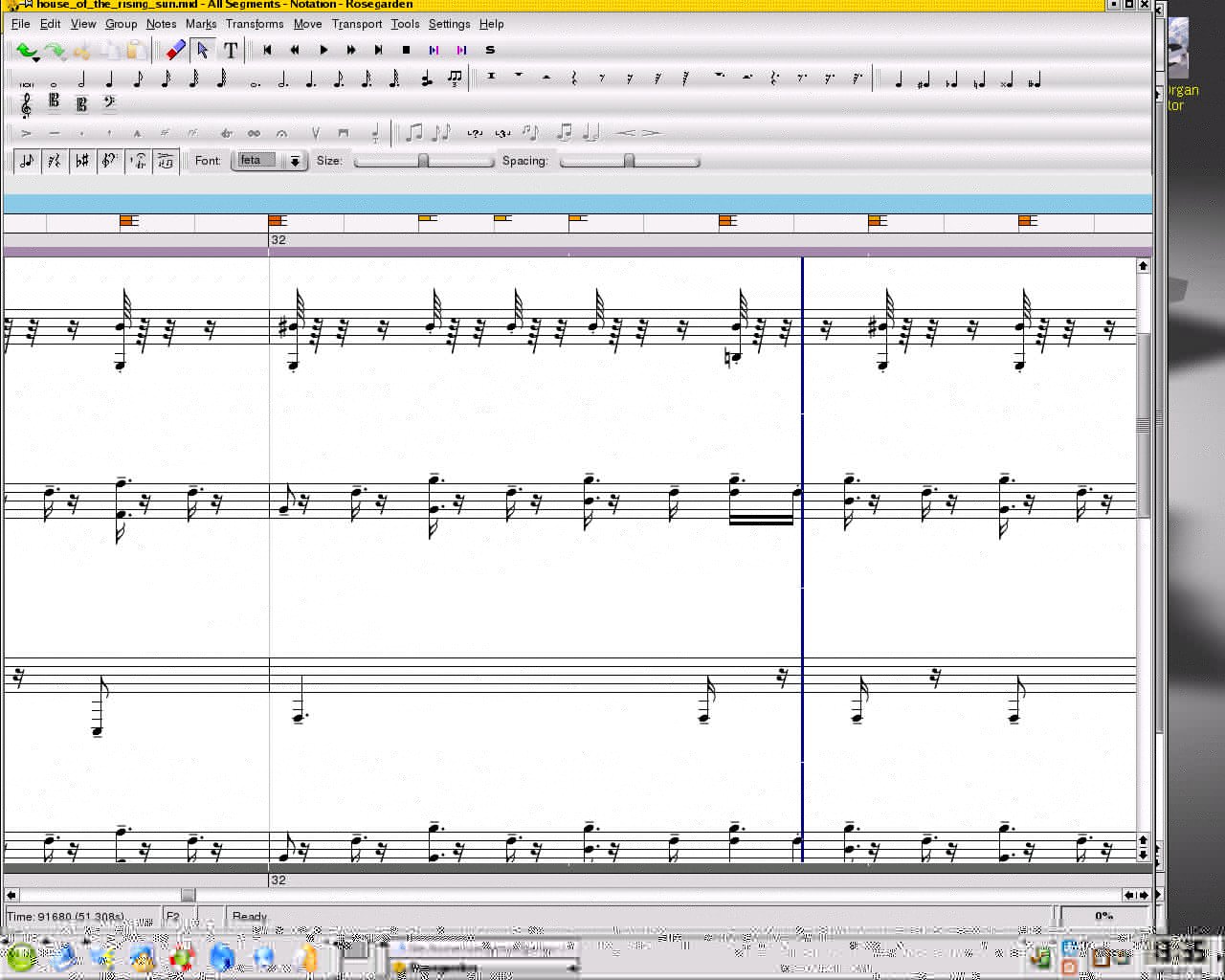 Rosegarden for Music Editing, Scoring, and Arranging