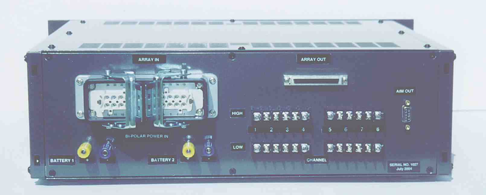 A dual battery powered deckbox with a range of custom outputs.